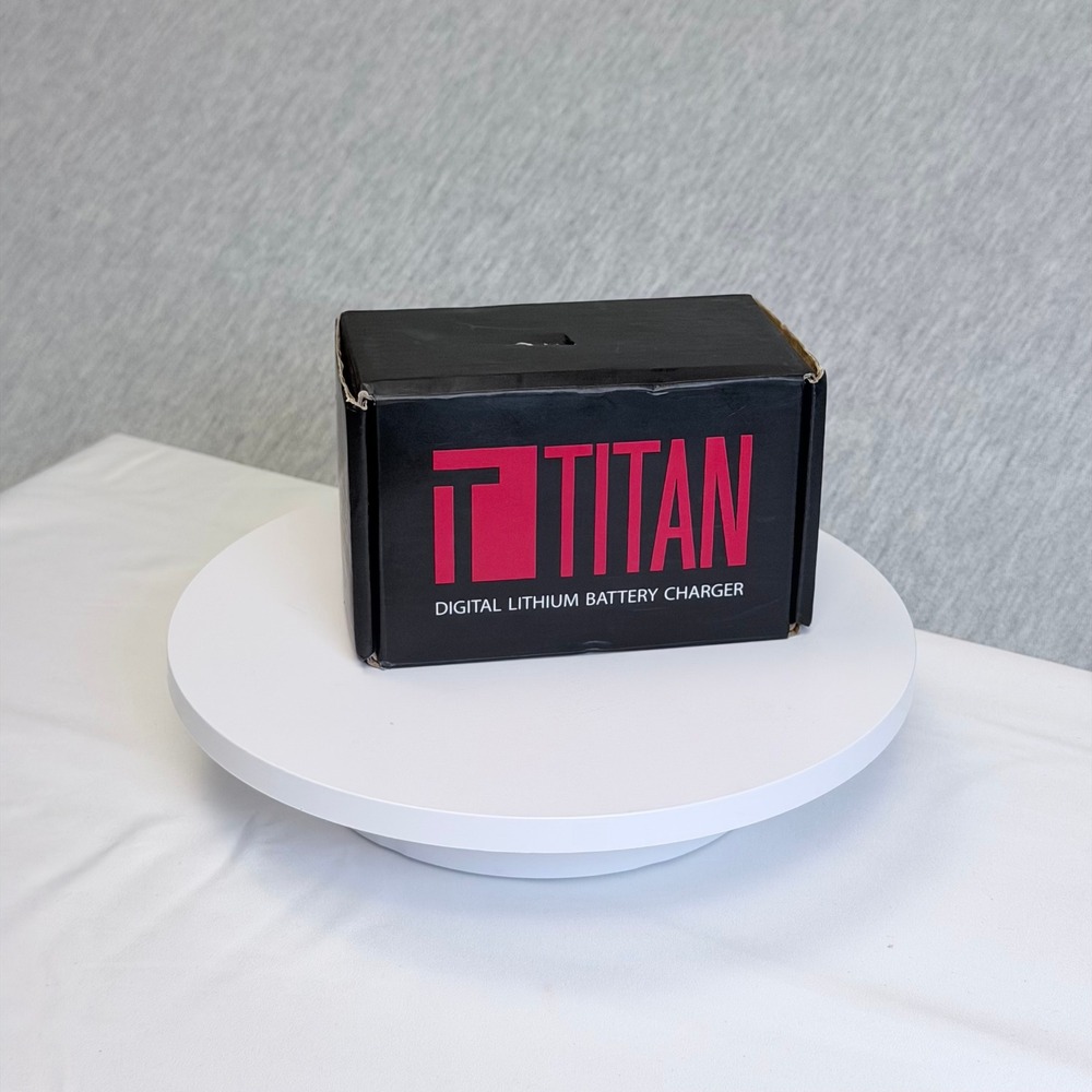 Titan Digital Lithium Battery Charger Black 850001297233 New in Box